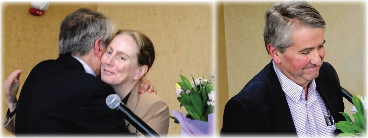 Dave Robinson and Asa Rennermalm at the Robinson Symposium